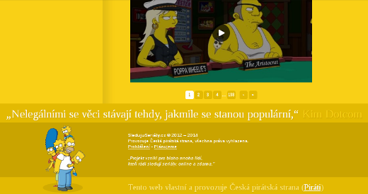 Printscreen ze SledujiSerialy.cz