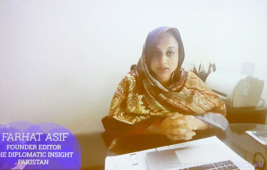Farhat Asif - digitální a sociální média získala v Pákistánu velký vliv.